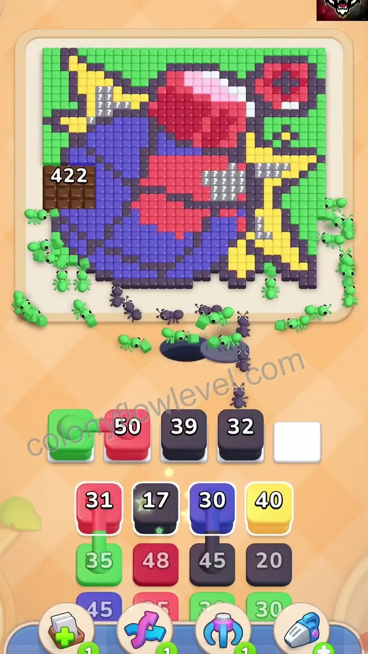 Colony Flow Level 296 step 3