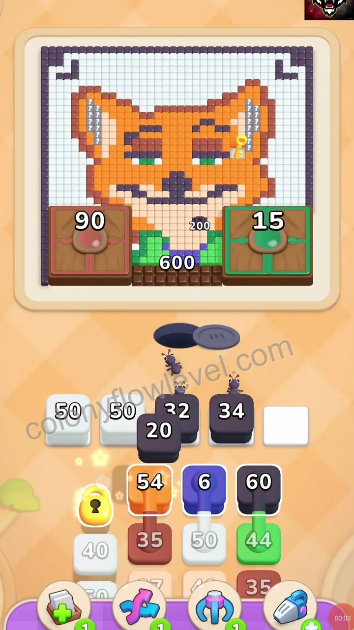 Colony Flow Level 295 step 2