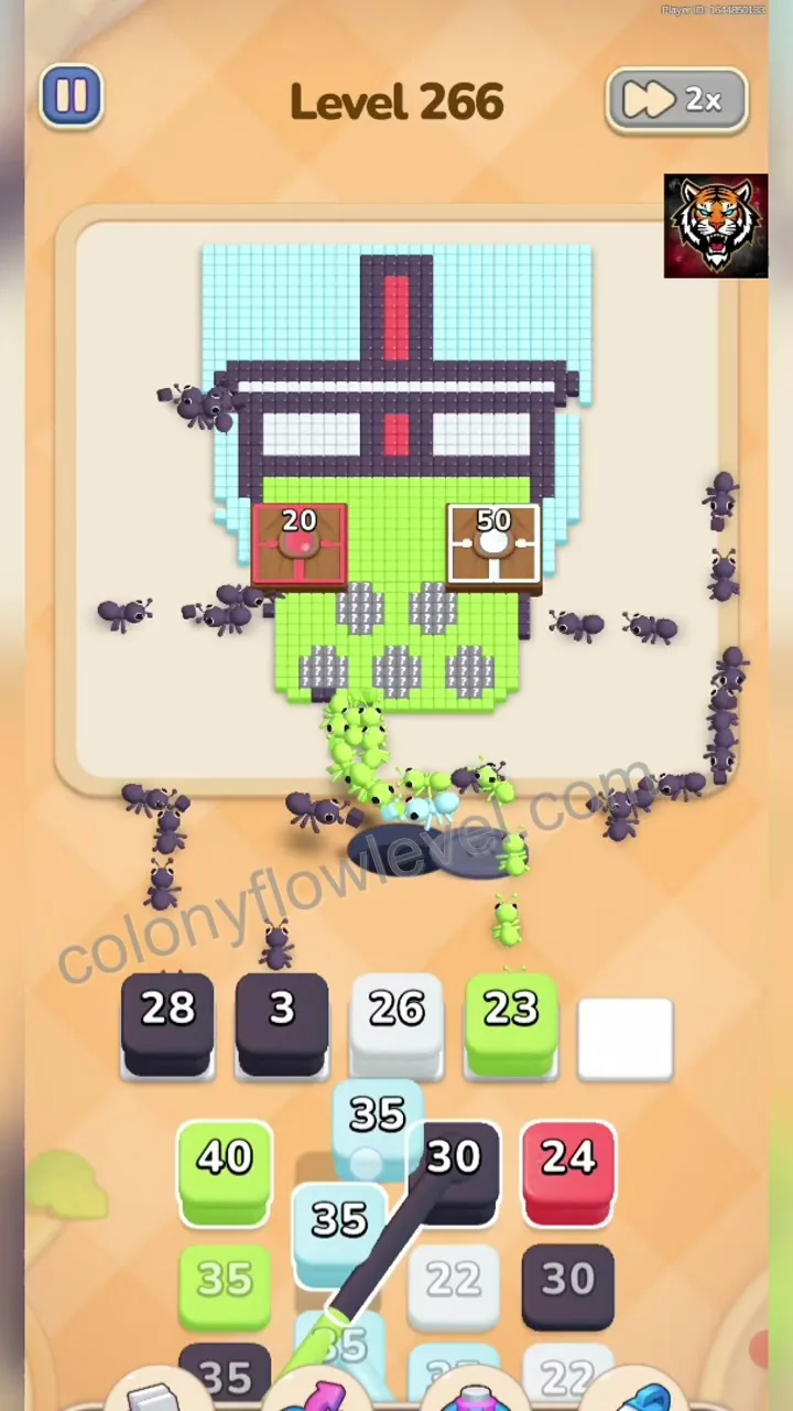Colony Flow Level 266 step 3