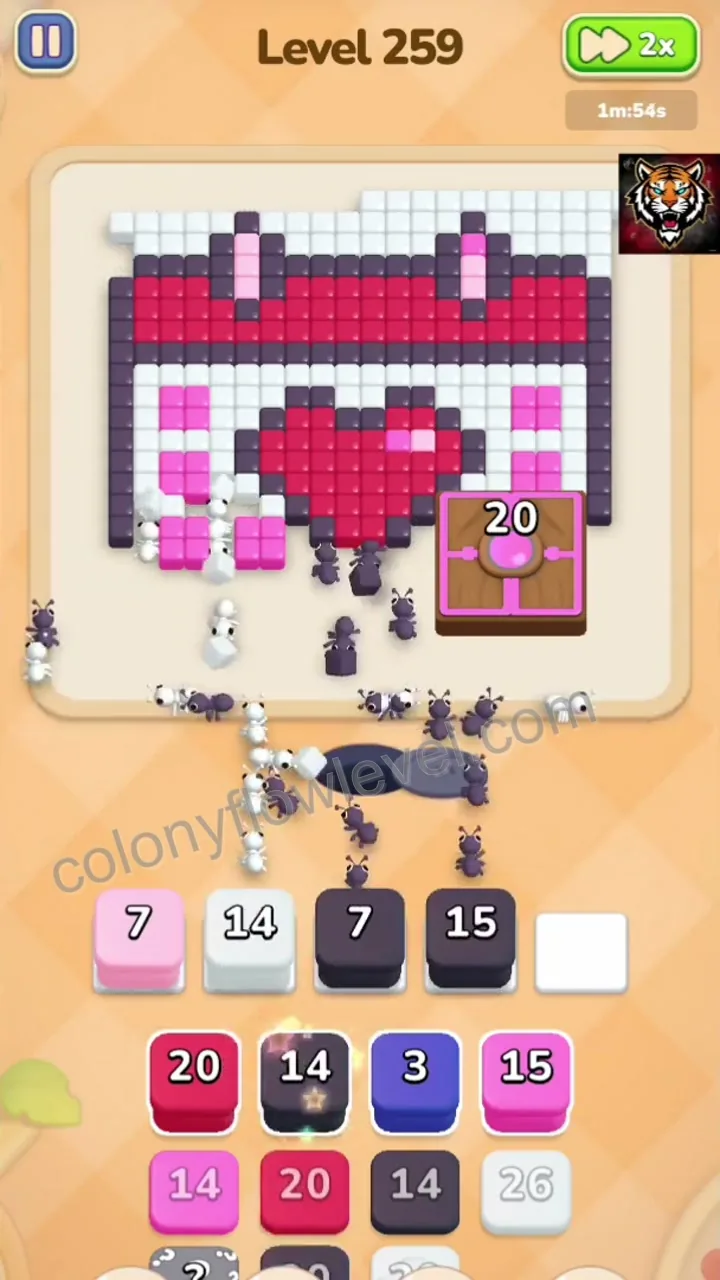 Colony Flow Level 259 step 3