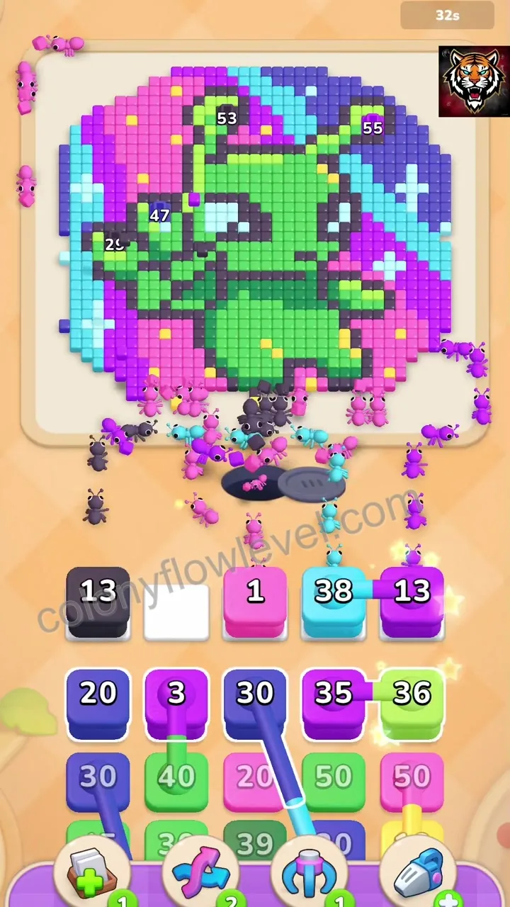 Colony Flow Level 260 step 3