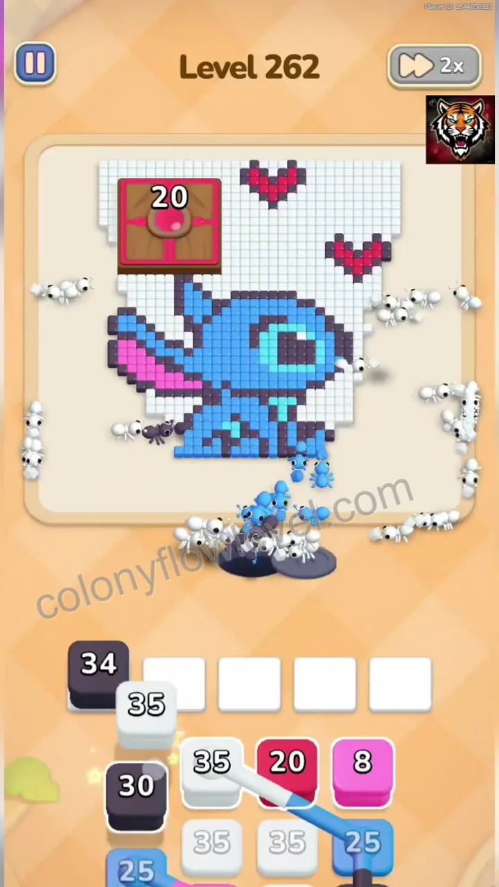 Colony Flow Level 262 step 3