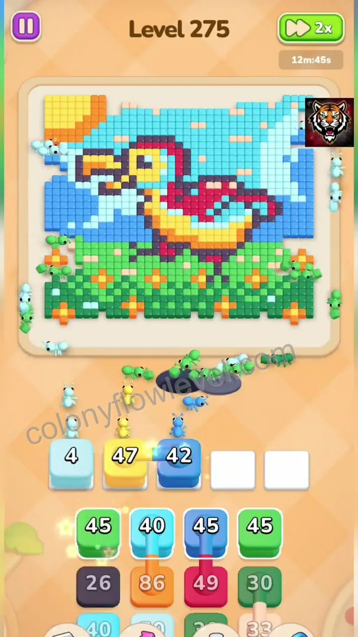 Colony Flow Level 275 step 3