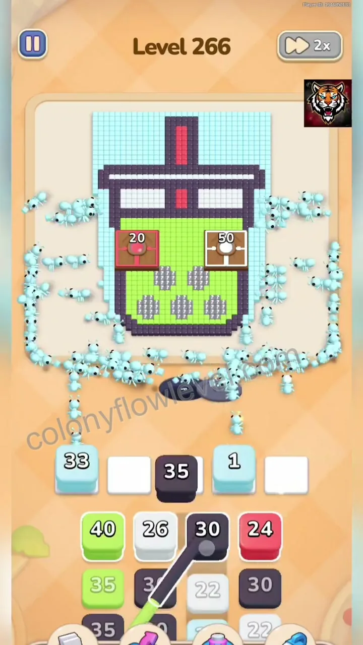Colony Flow Level 266 step 2