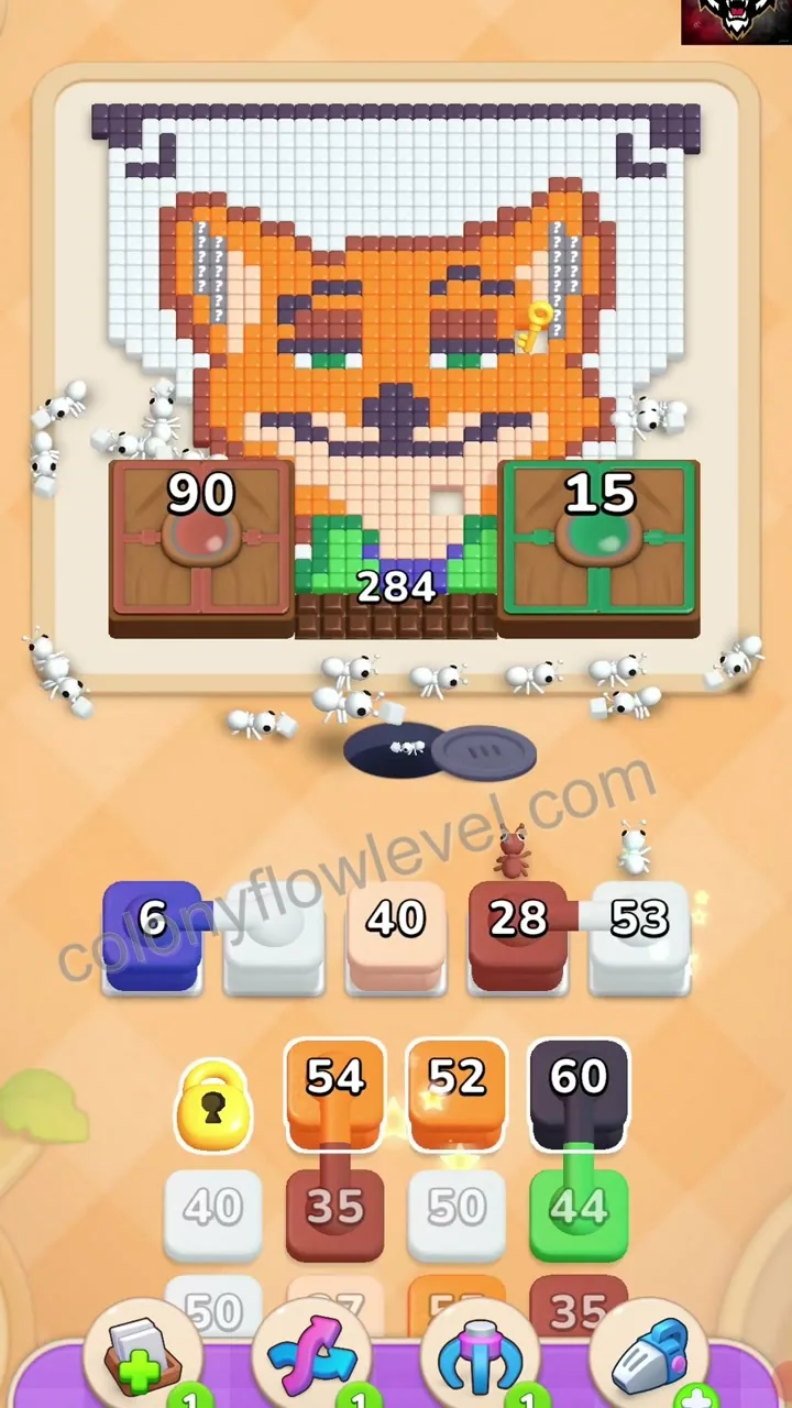 Colony Flow Level 295 step 3