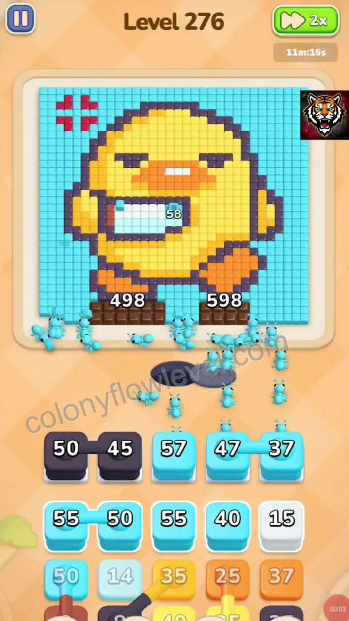 Colony Flow Level 276 step 2