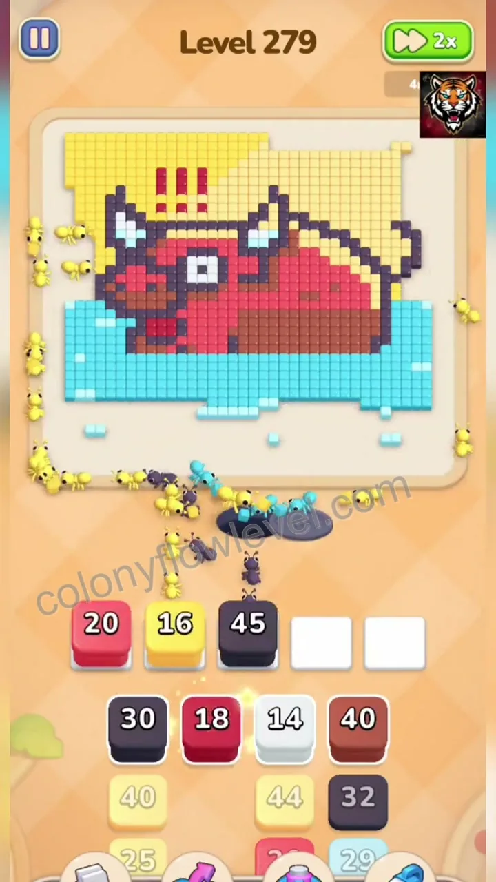 Colony Flow Level 279 step 3