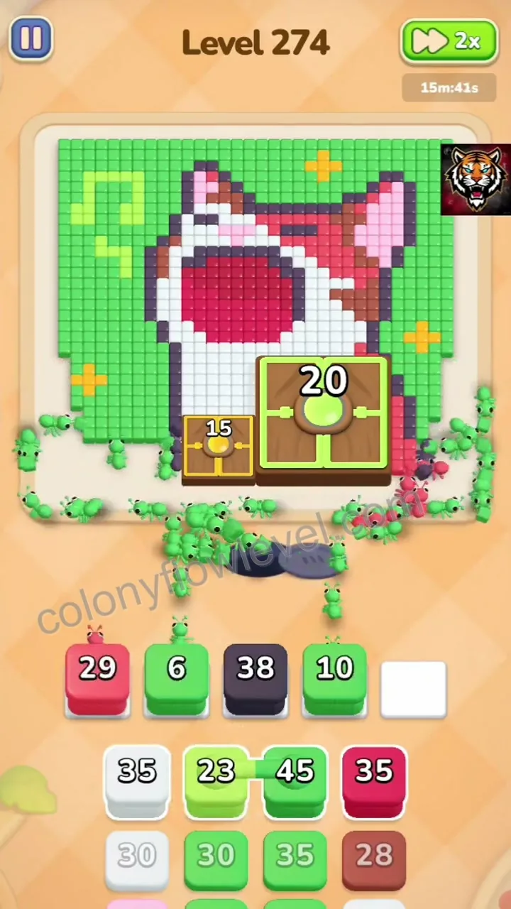 Colony Flow Level 274 step 3