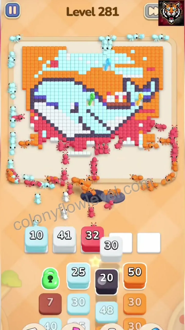 Colony Flow Level 281 step 4