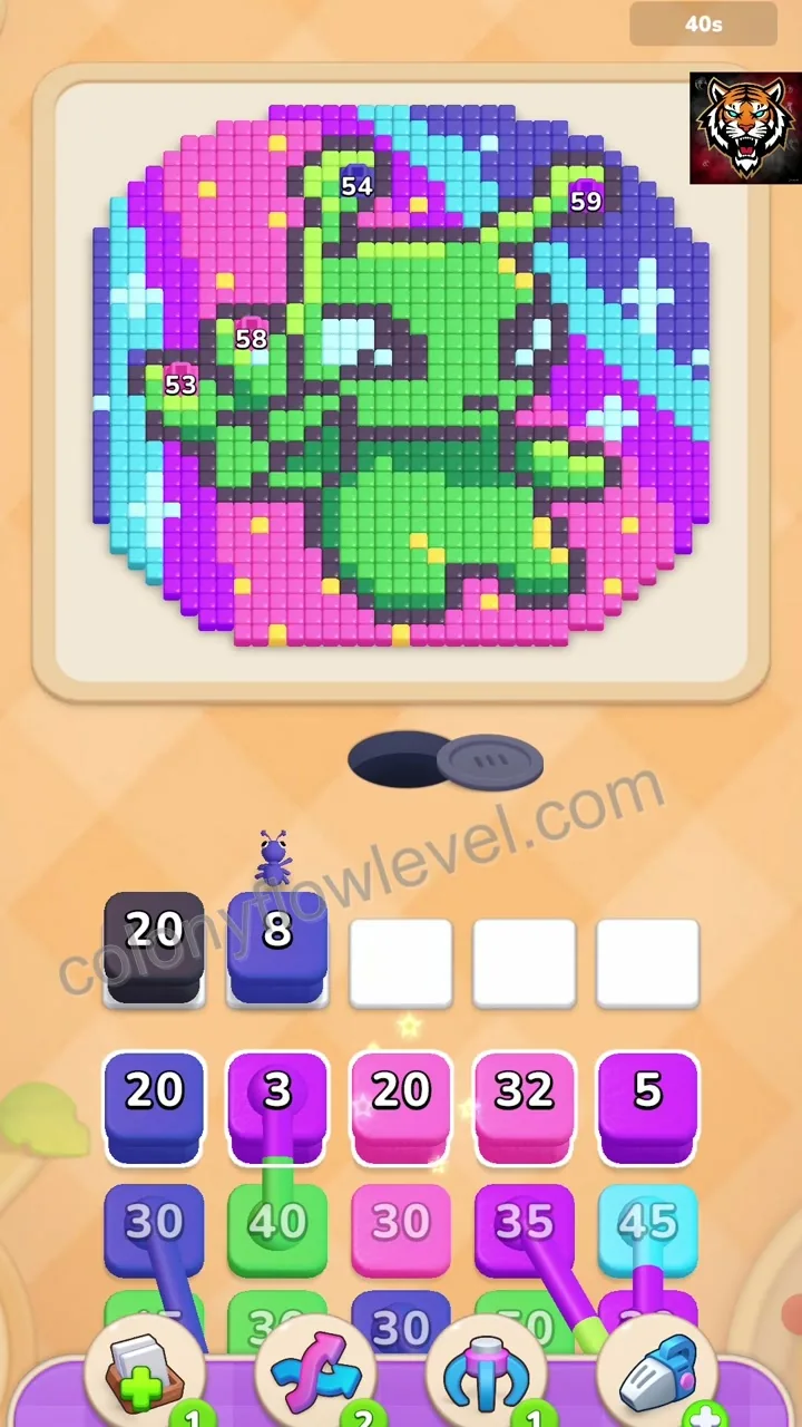 Colony Flow Level 260 step 2