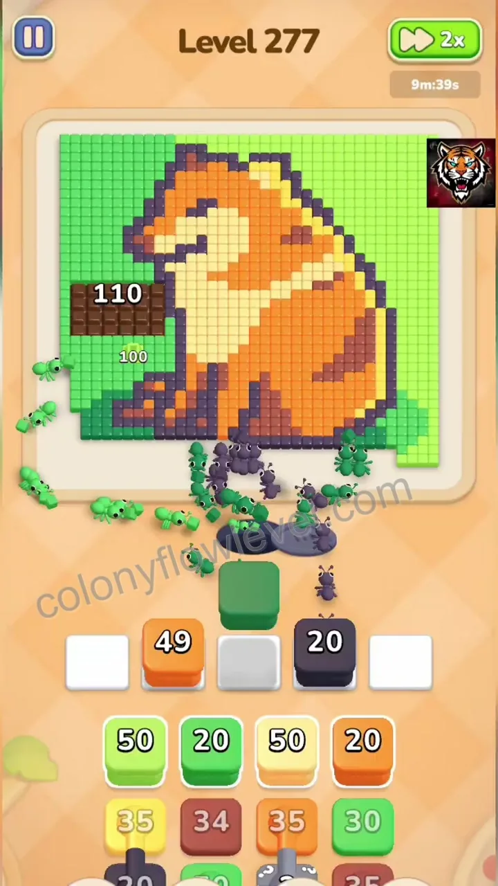 Colony Flow Level 277 step 3