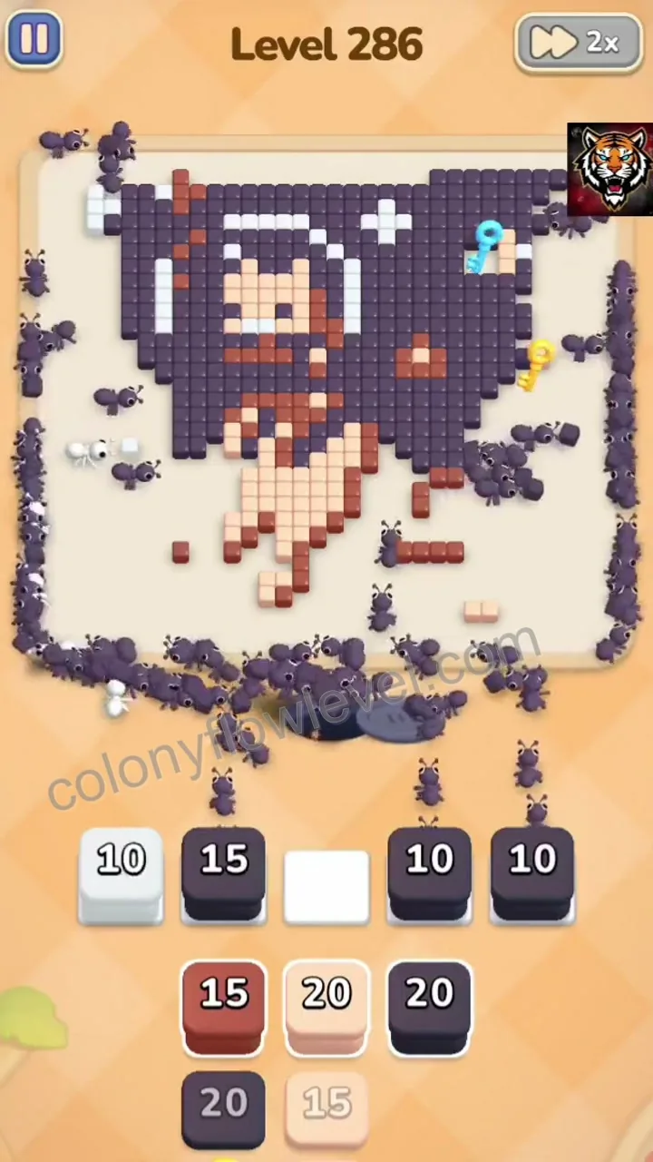 Colony Flow Level 286 step 4
