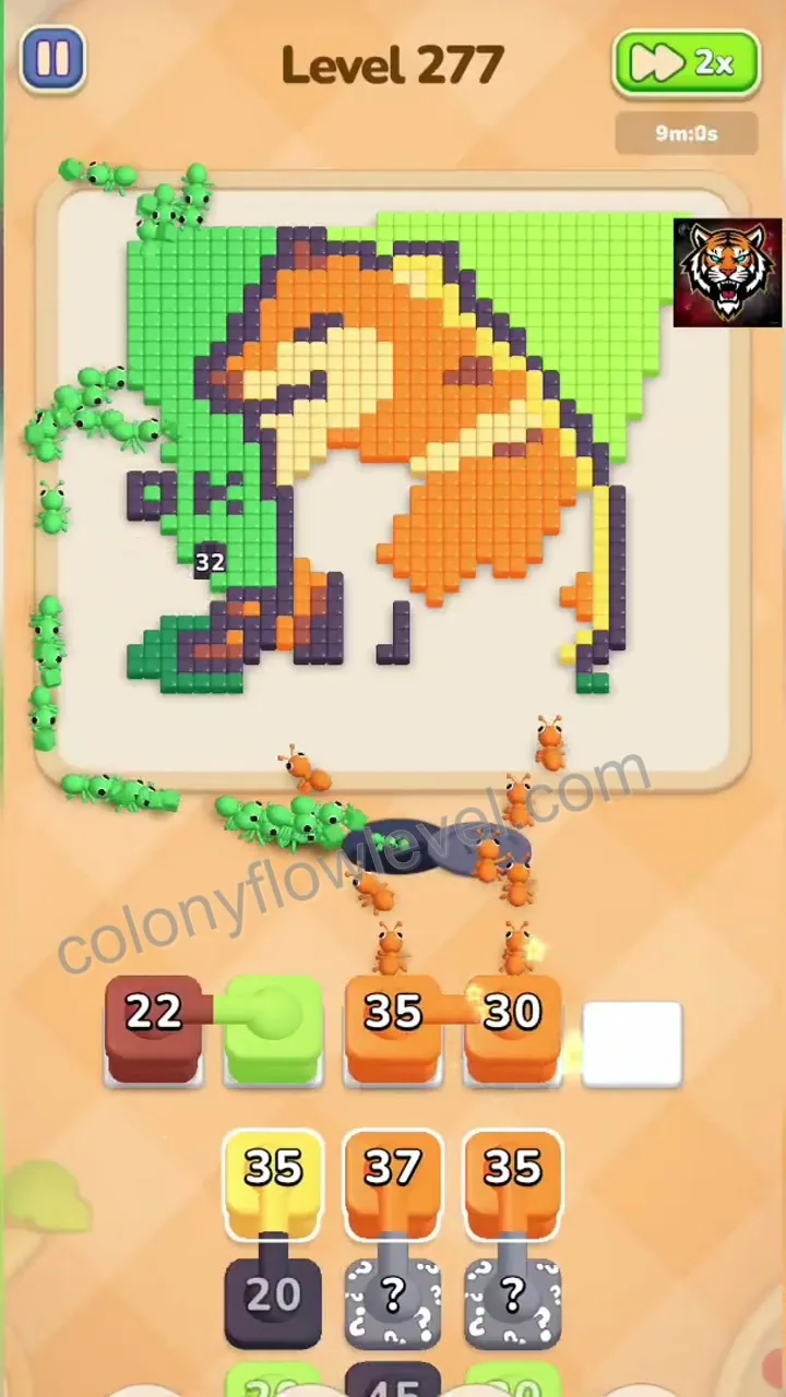 Colony Flow Level 277 step 4