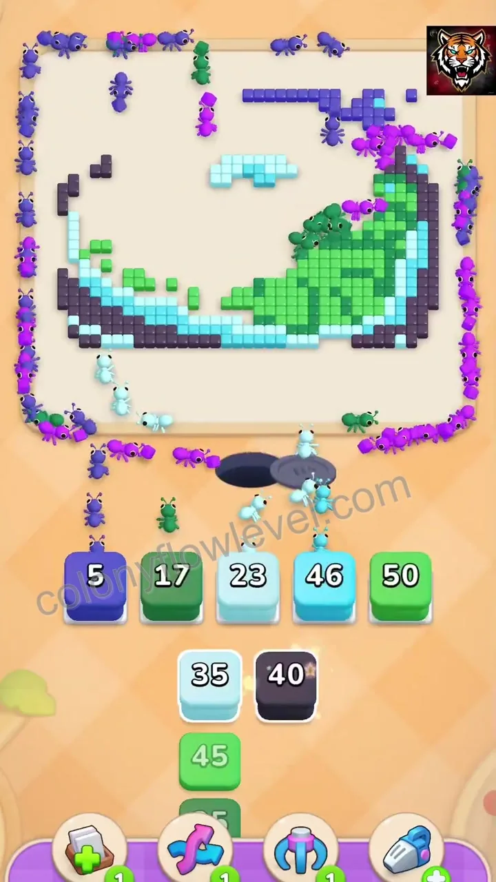 Colony Flow Level 270 step 4