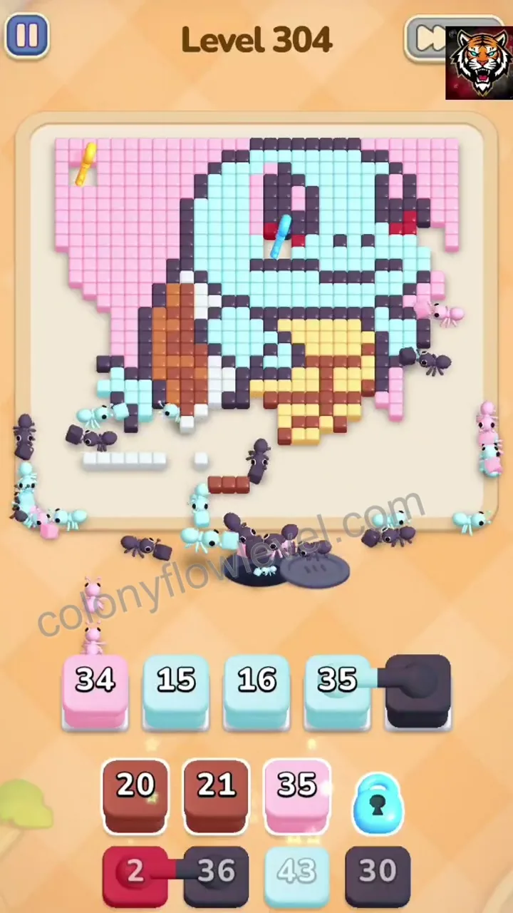 Colony Flow Level 304 step 4