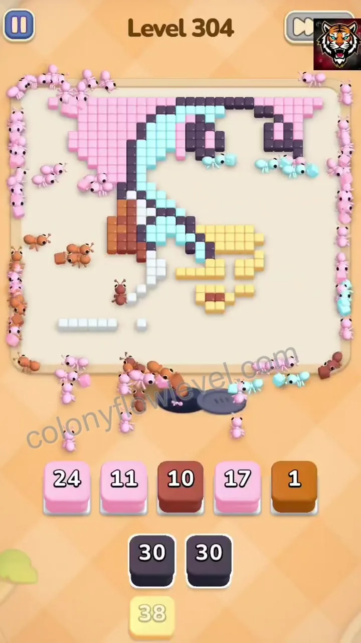 Colony Flow Level 304 step 6