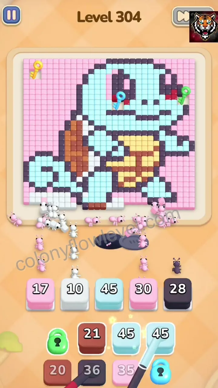 Colony Flow Level 304 step 2
