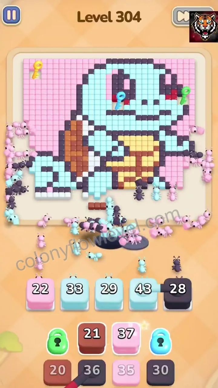 Colony Flow Level 304 step 3