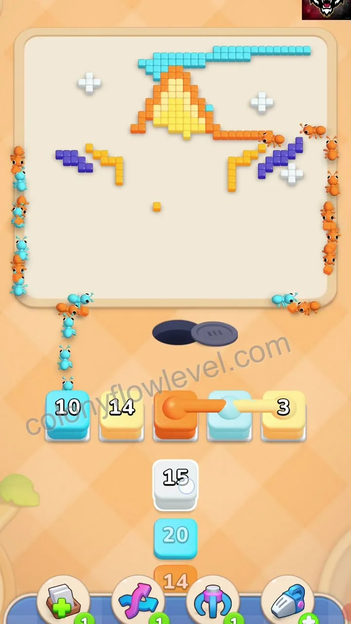 Colony Flow Level 301 step 6