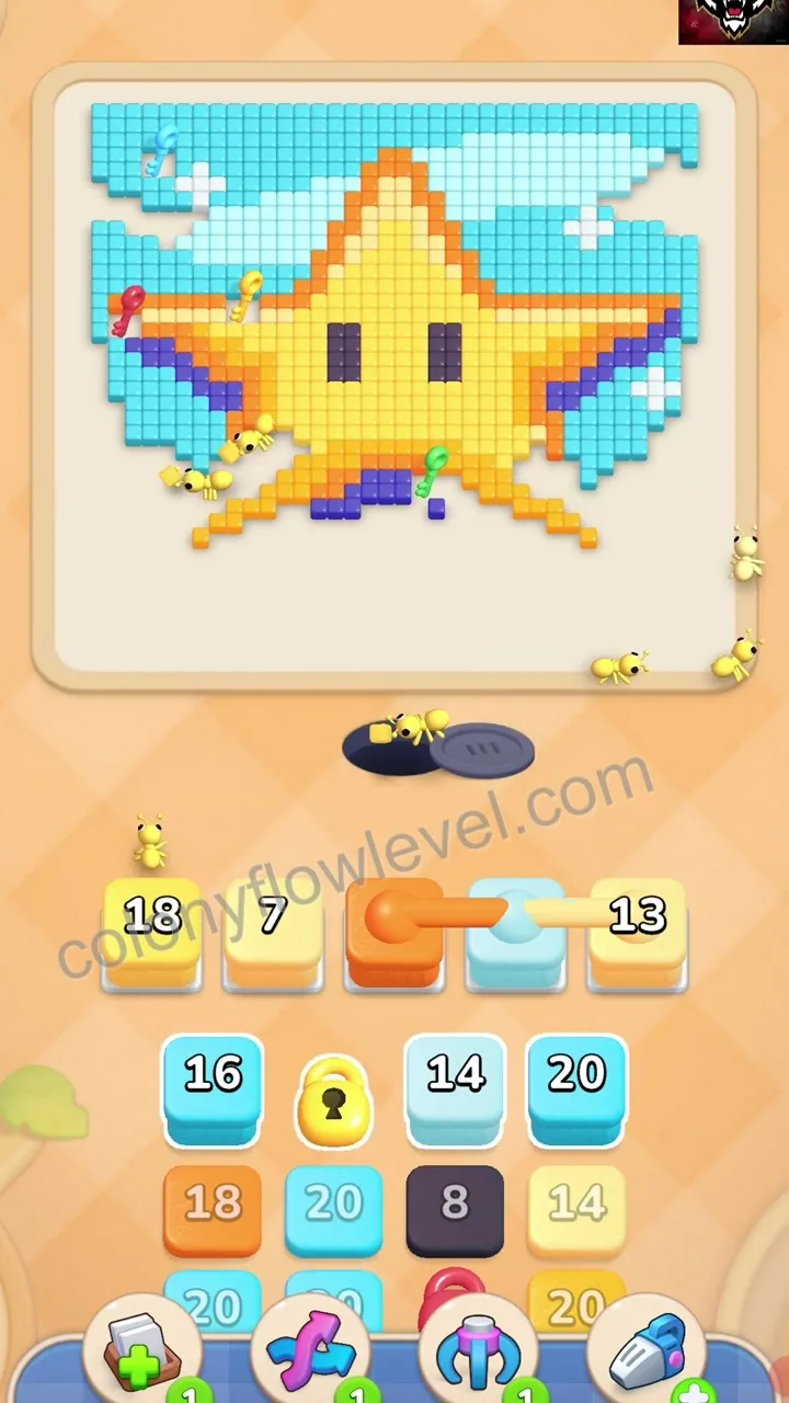 Colony Flow Level 301 step 5