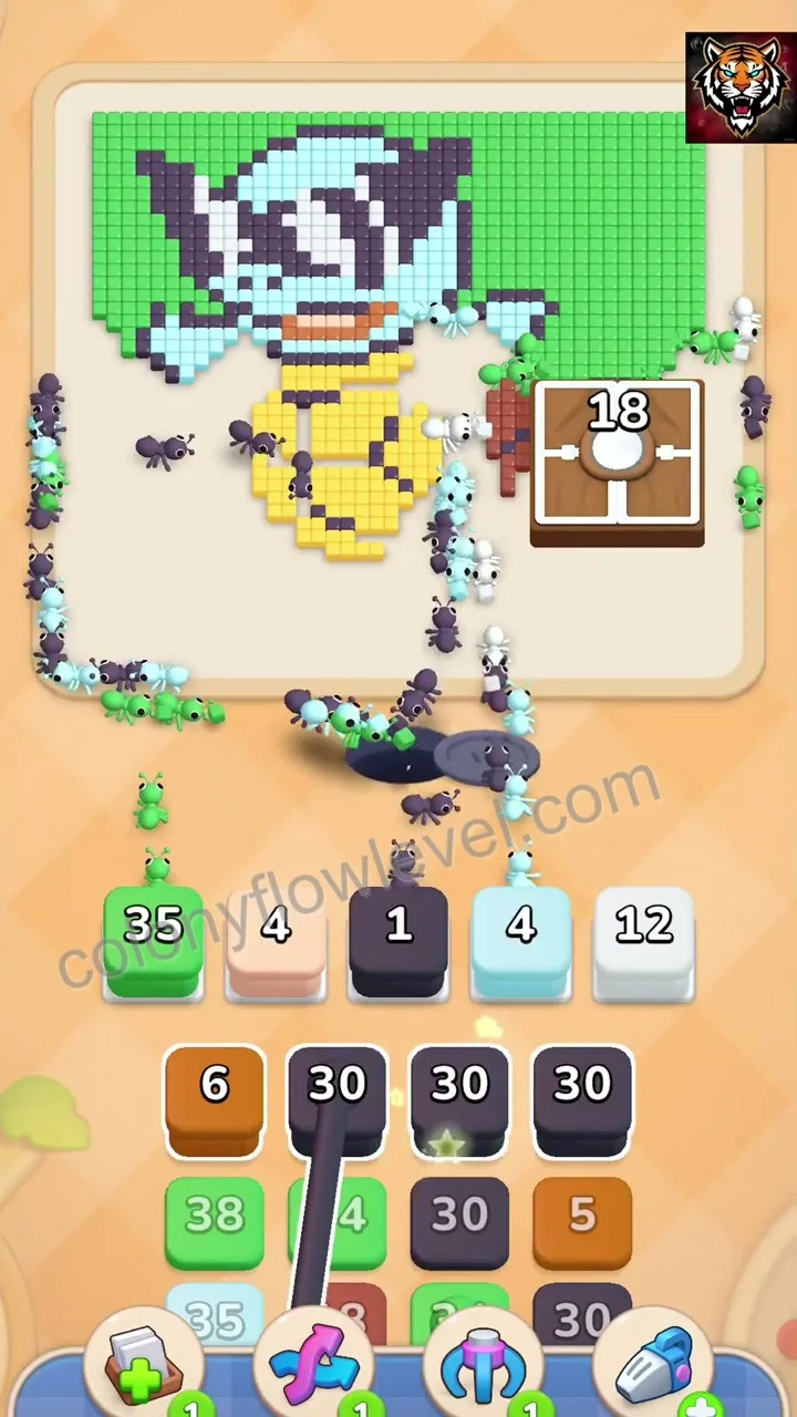 Colony Flow Level 306 step 7