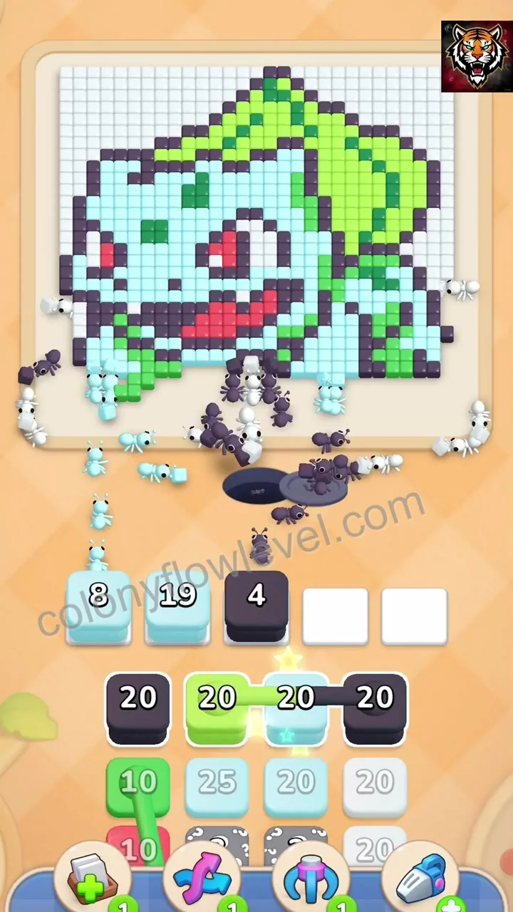 Colony Flow Level 307 step 3