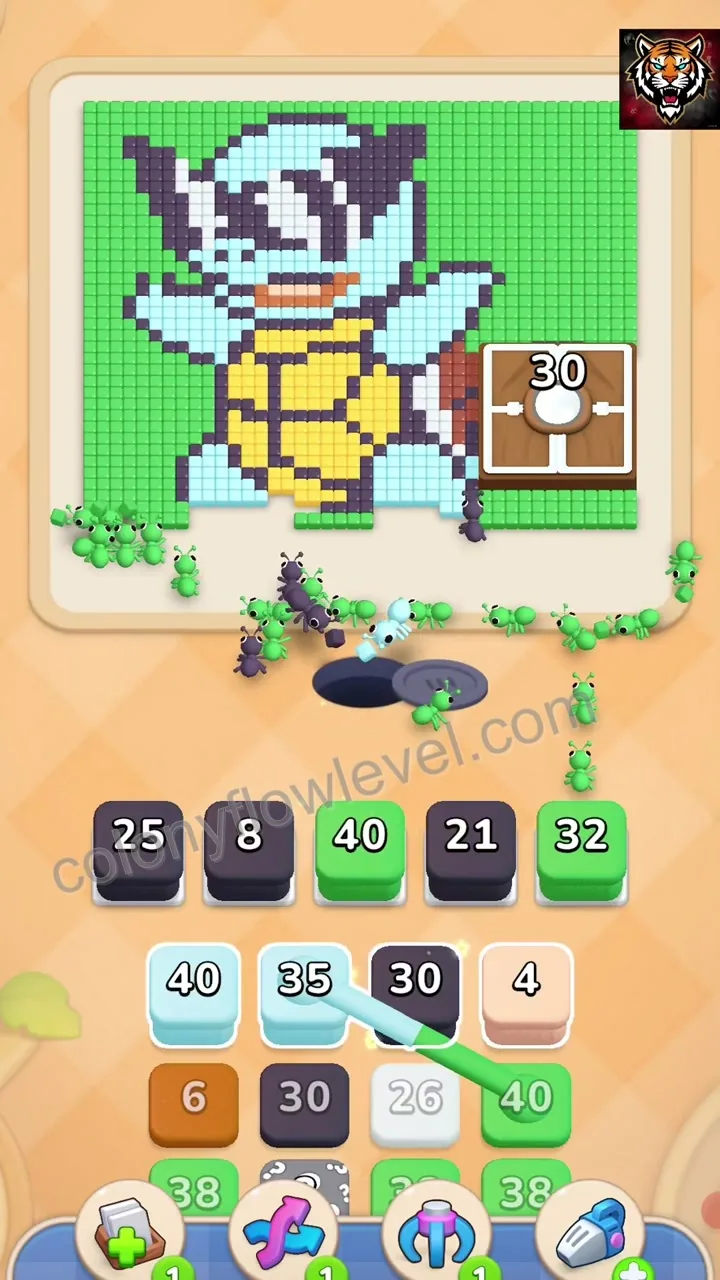 Colony Flow Level 306 step 4
