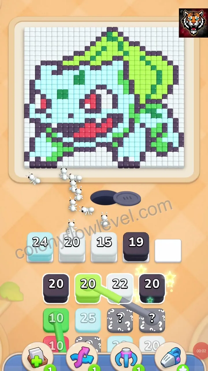 Colony Flow Level 307 step 2