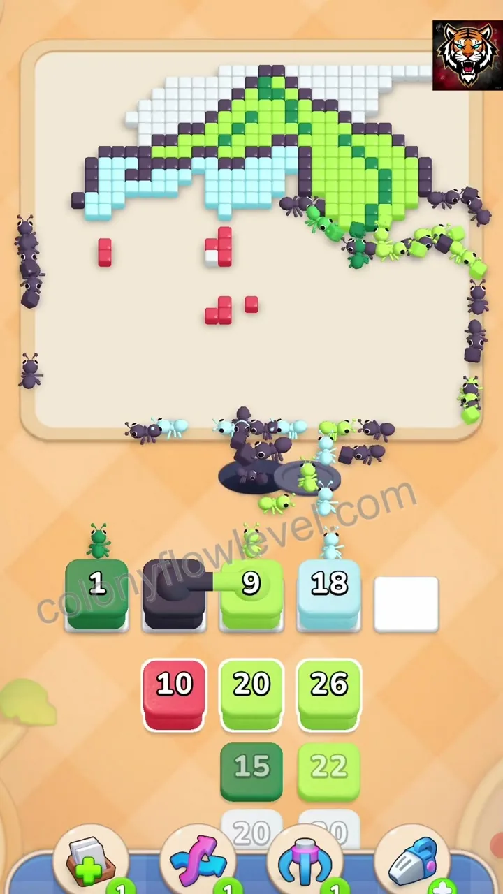 Colony Flow Level 307 step 6